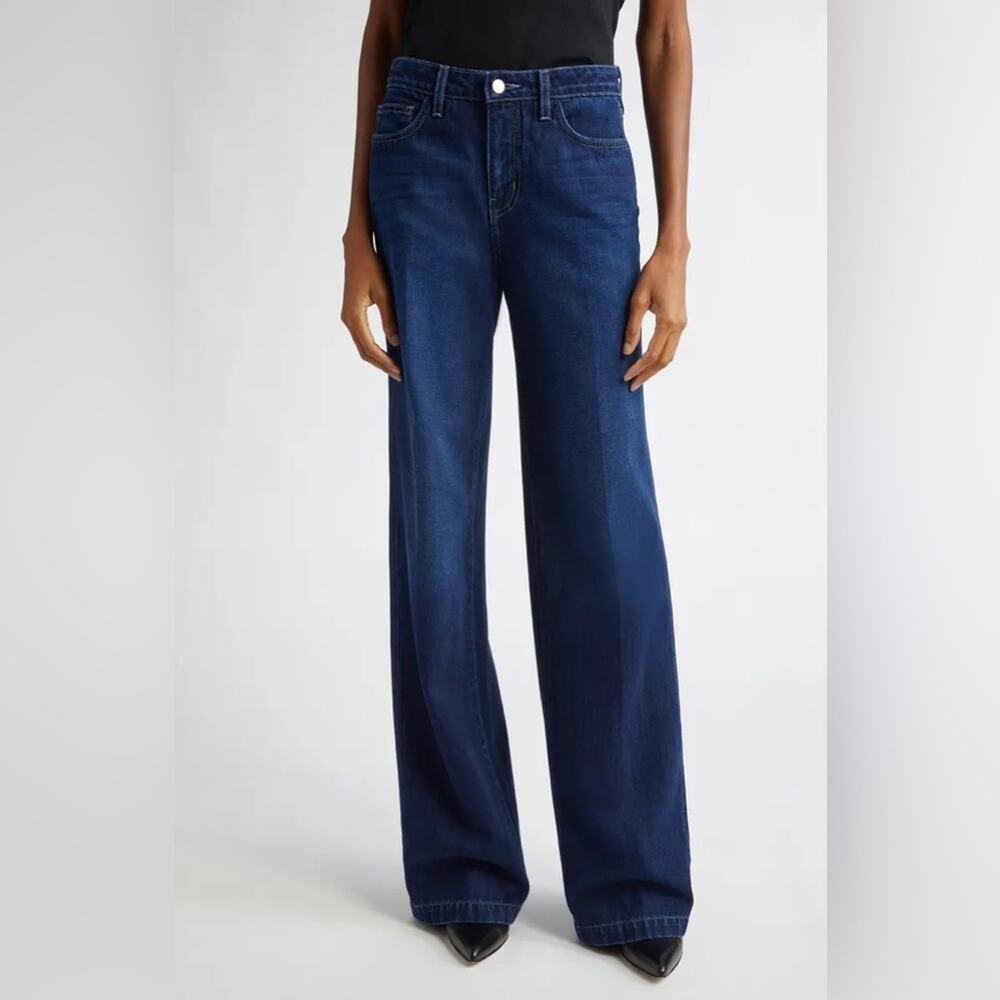 L’Agence Clayton Harlan Wide Leg Jean Size 25 - Picture 1 of 13